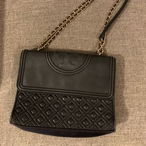 Tory Burch Fleming crossbody chain …